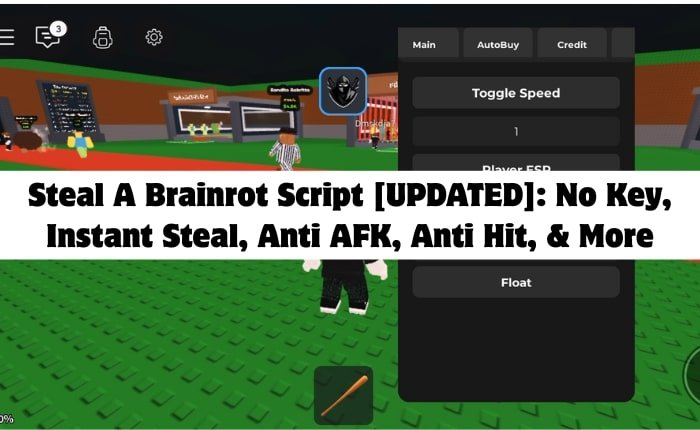 Steal A Brainrot Script that you can use to exploit the game