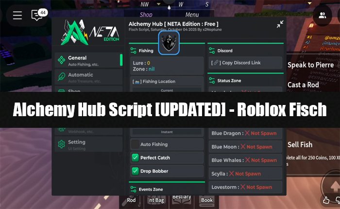 Alchemy Hub Script