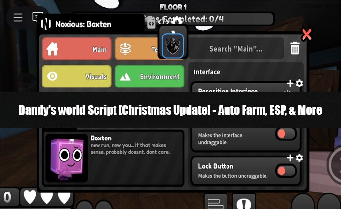 Dandy's world Script